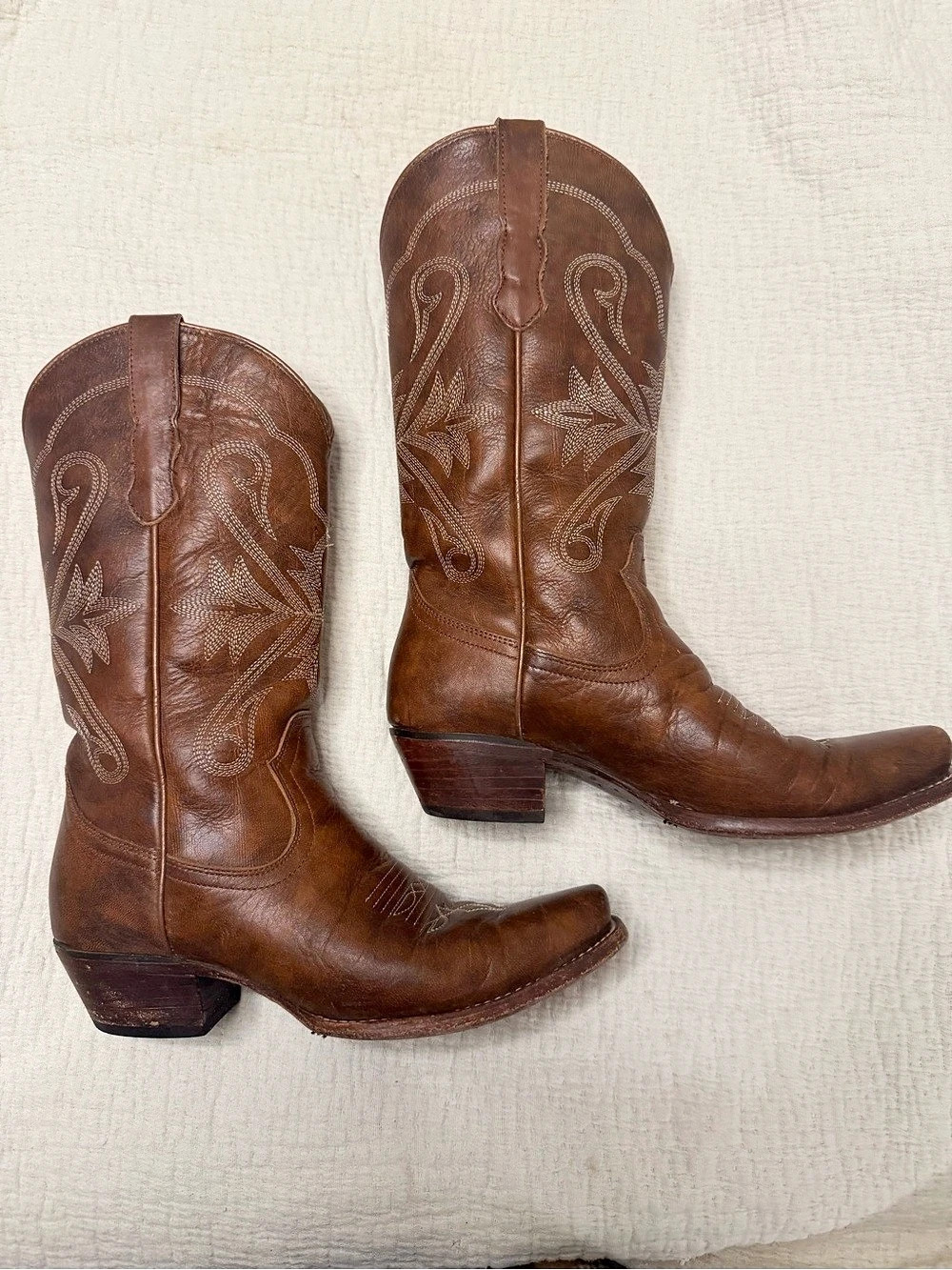 Idyllwind Women’s Brown Leather Western Cowboy Boots Size 8B